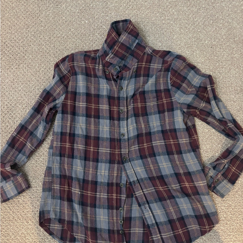 Brandy Melville plaid long sleeve